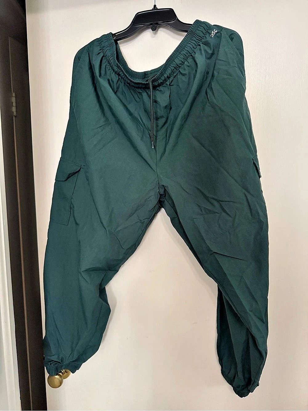 DSG Women's Nylon Jogger Pants in Green XL